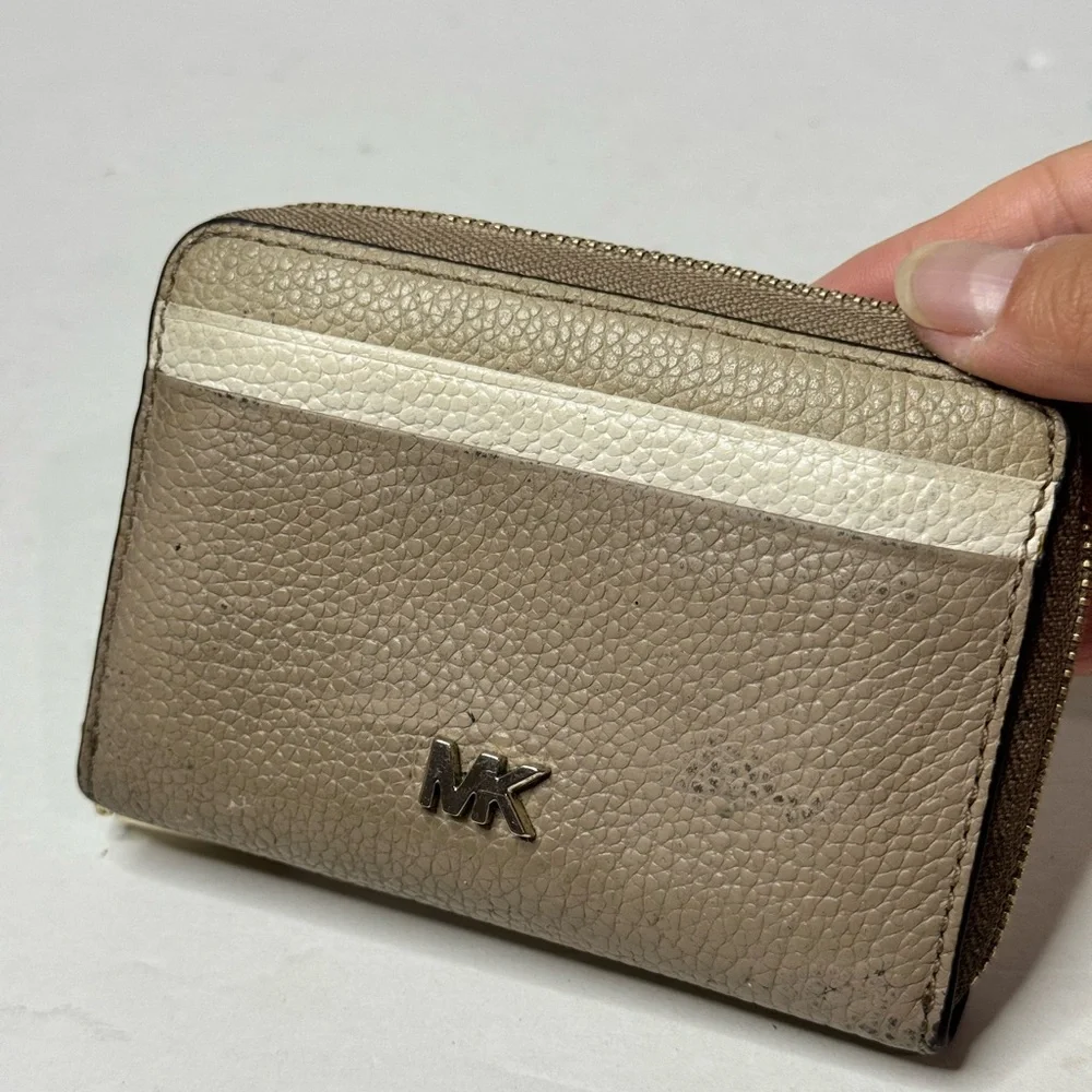 MICHAEL KORS Small Pebbled Leather Wallet
